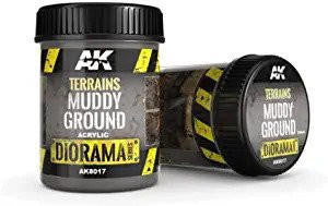 AK Interactive Muddy Ground Texture 250ml AK8017